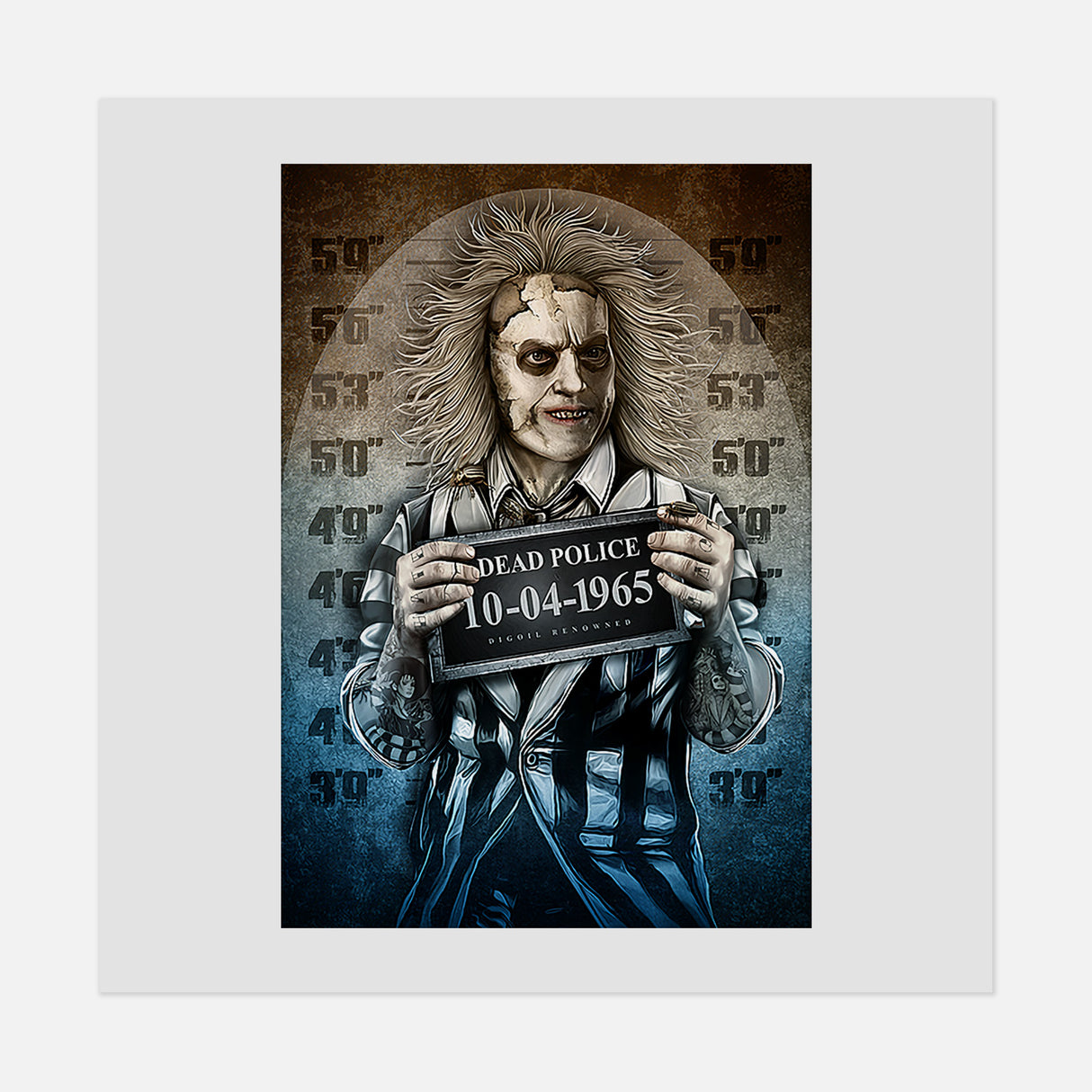 Horror Character 4 DTF Transfer