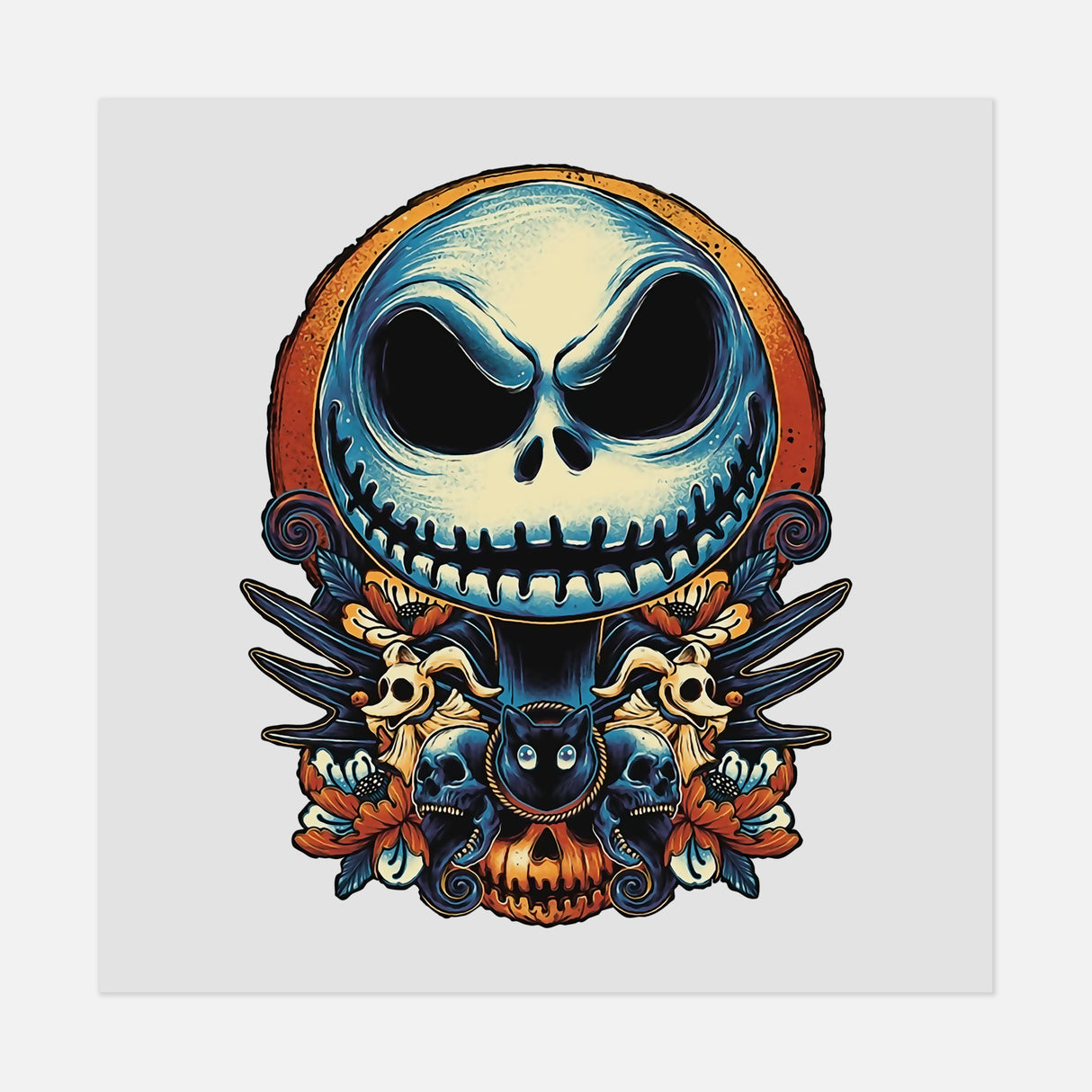 House of Jack Skellingtone DTF Transfer