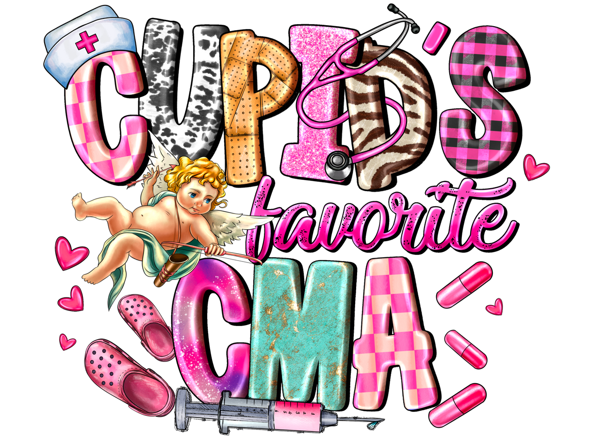 "Cupids Favorite CMA" DTF TRANSFER