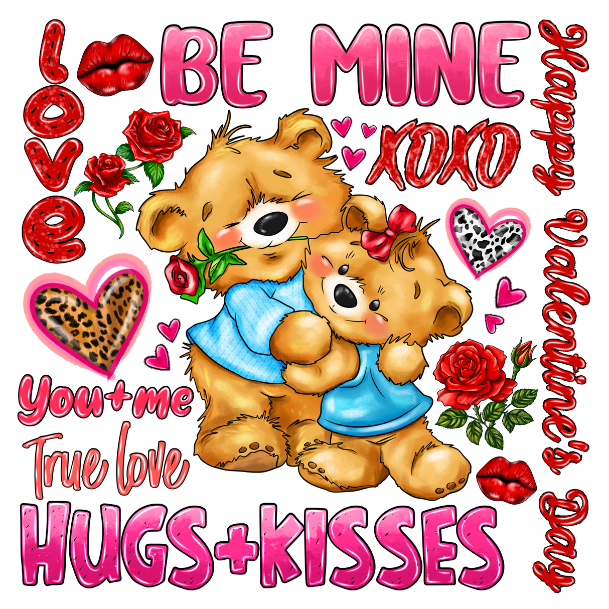 "Valentine Be Mine" DTF TRANSFER
