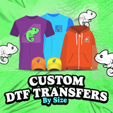 Custom DTF Transfer By Size