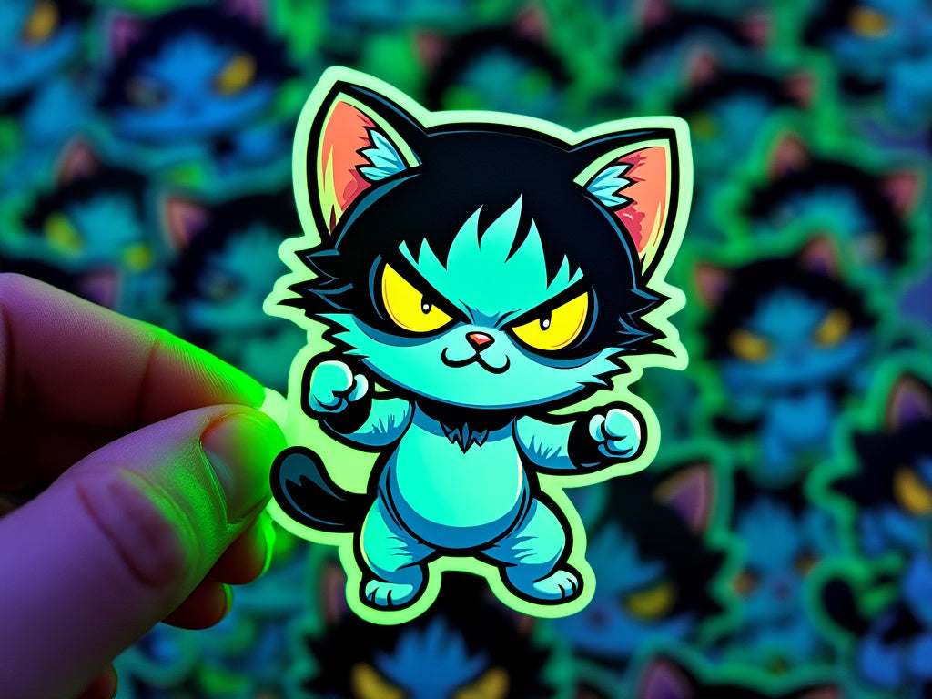 Glow in the Dark Stickers - Stand Out Day and Night!