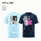 Custom Glow in the Dark DTF Transfer By Size