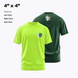 Custom Glow in the Dark DTF Transfer By Size