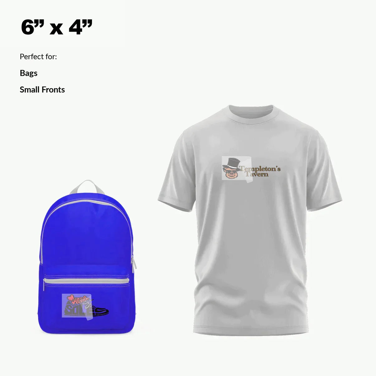 Custom Reflective DTF Transfer By Size