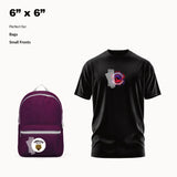 Custom Glow in the Dark DTF Transfer By Size