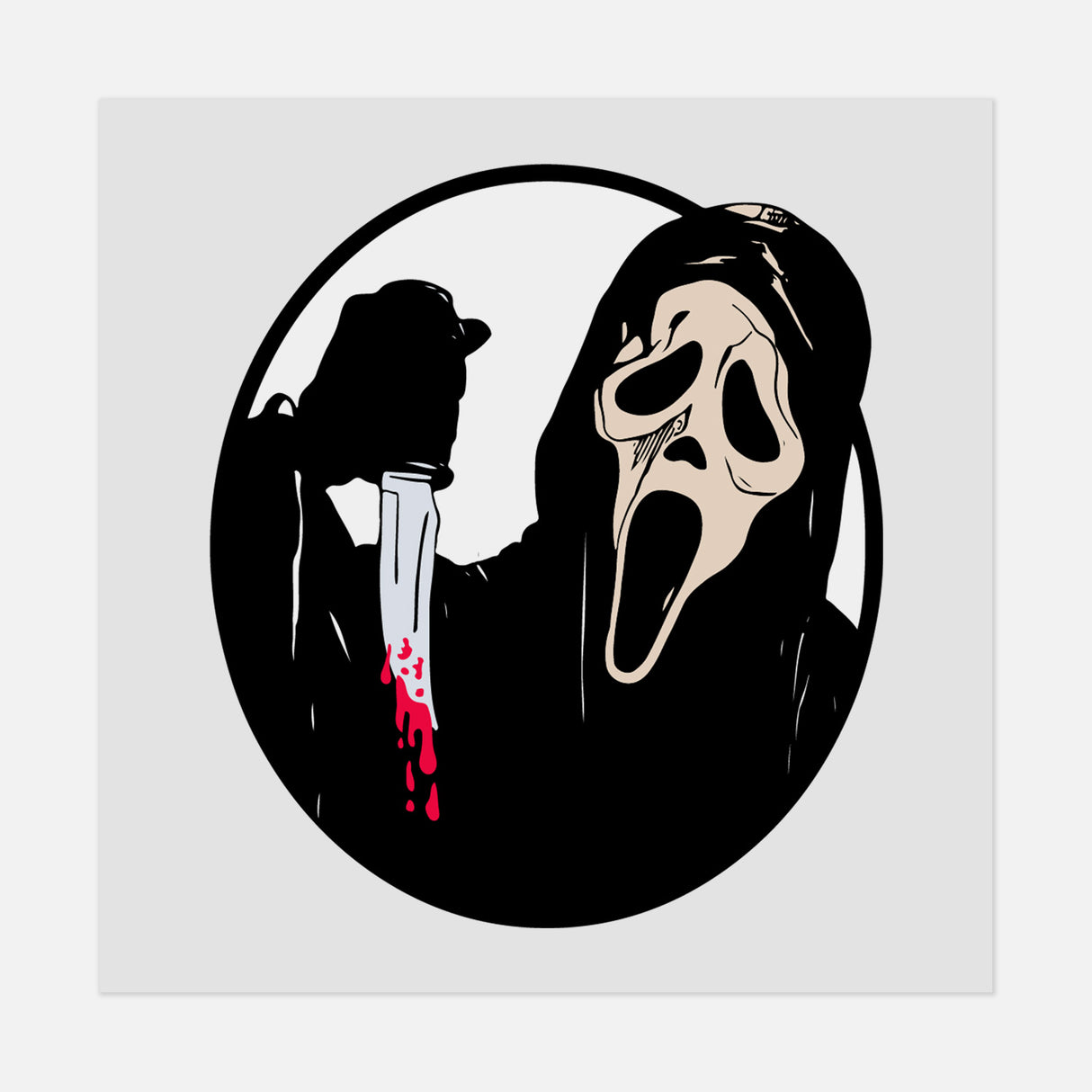 Ghostface_009 DTF Transfer