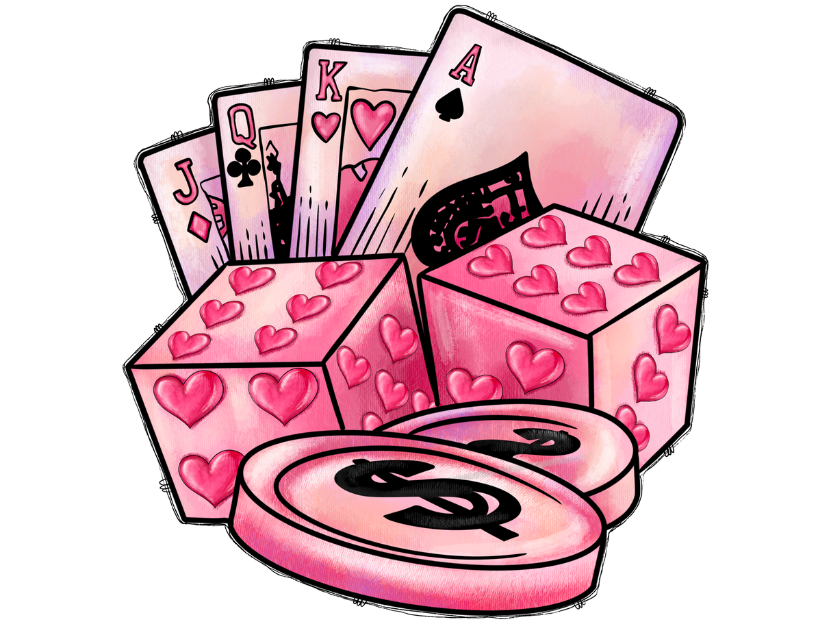"Feeling Lucky Cards" DTF TRANSFER