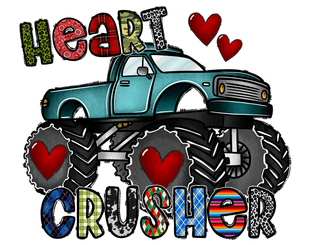 "Heart Crusher" DTF TRANSFER