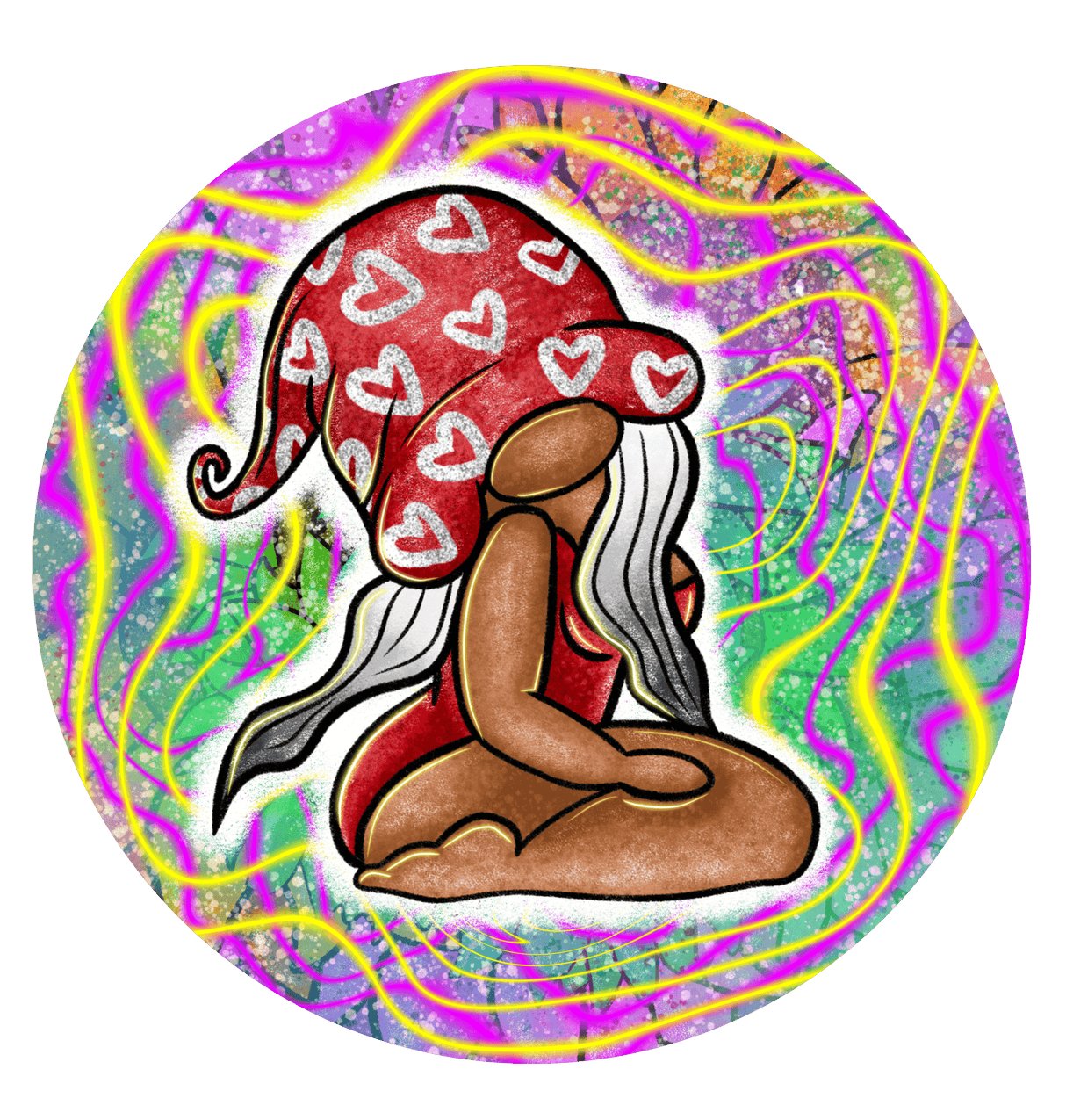 "Lady Gnome" DTF TRANSFER