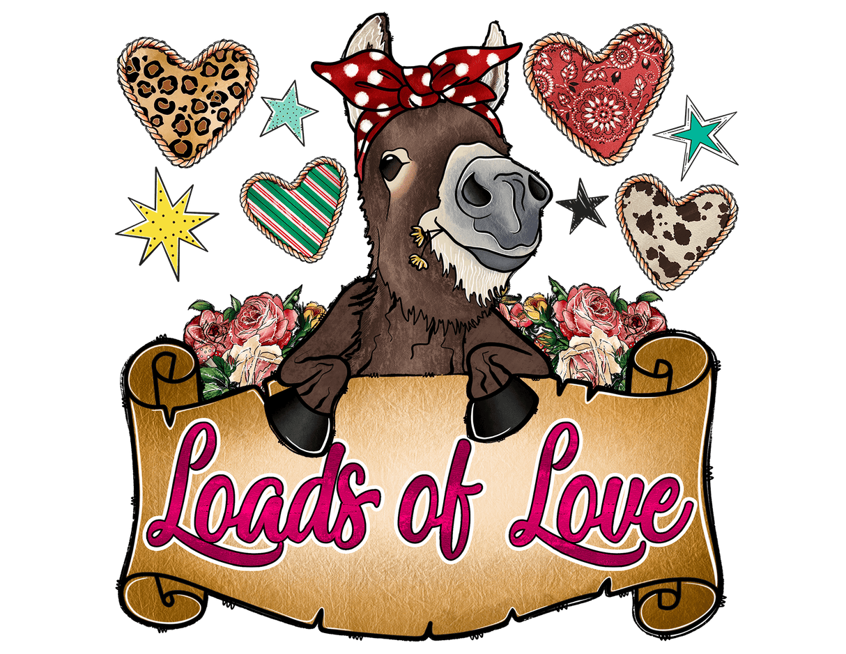 "Loads of Love" DTF TRANSFER