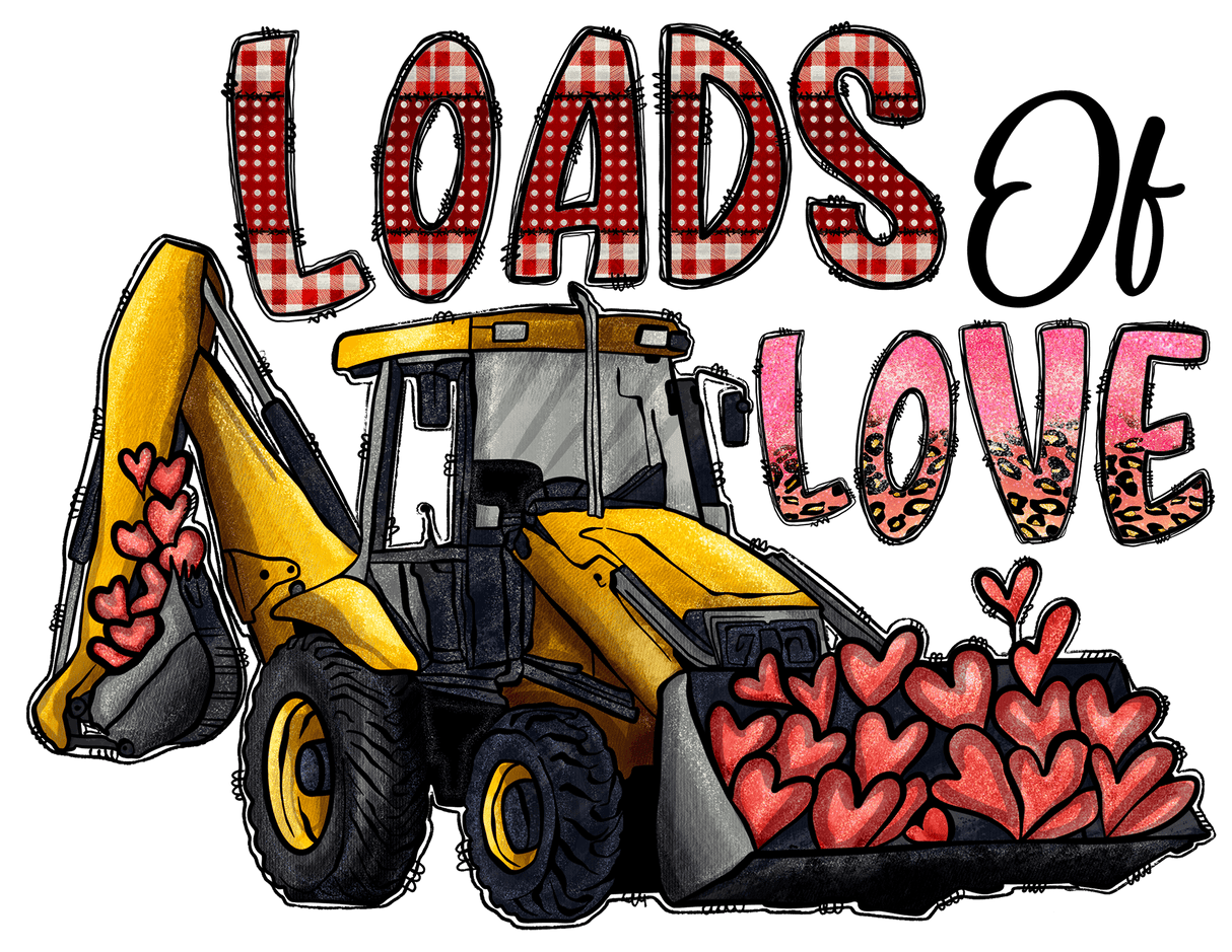 "Loads of Love" DTF TRANSFER
