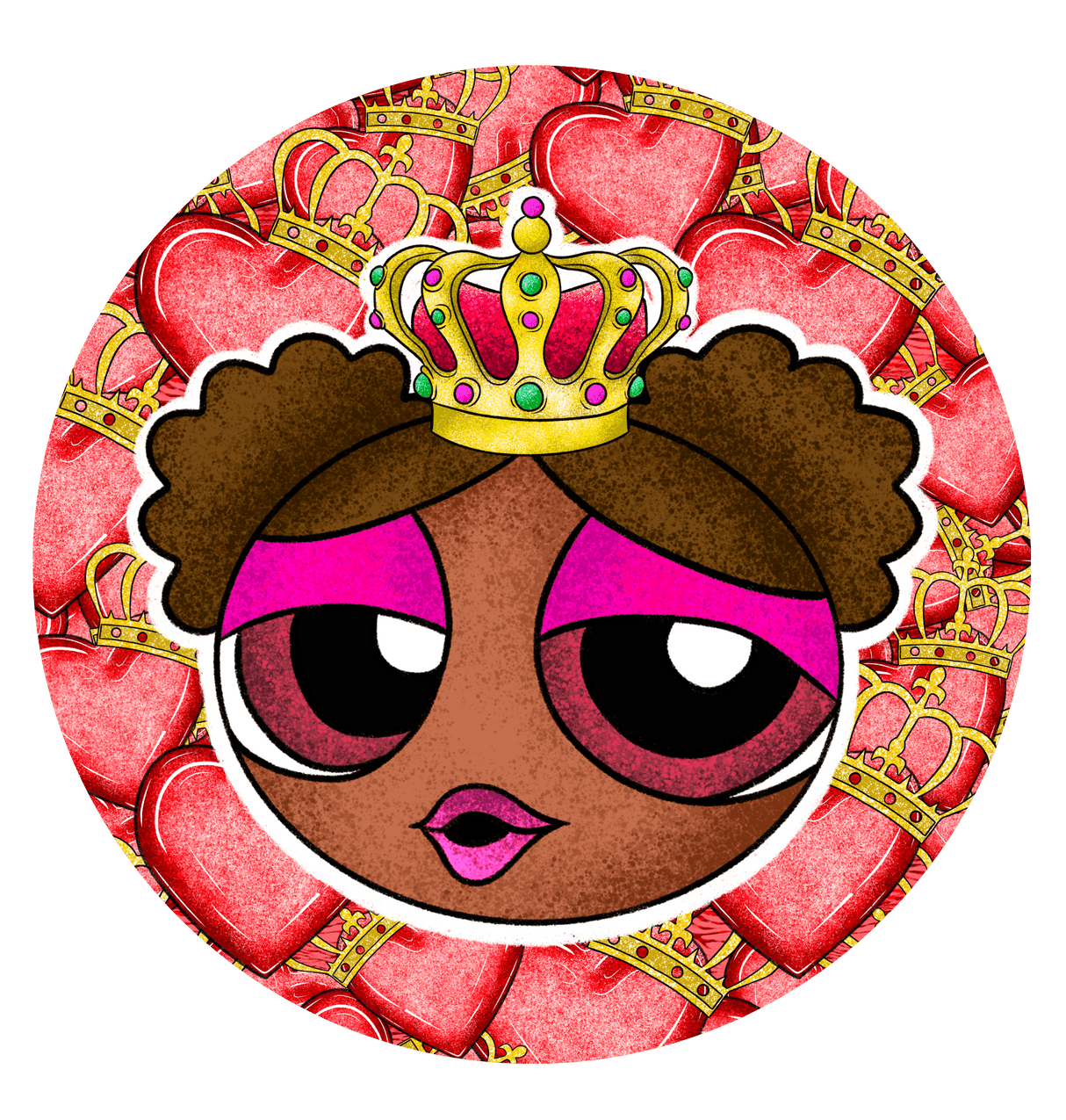 "Queen" DTF TRANSFER