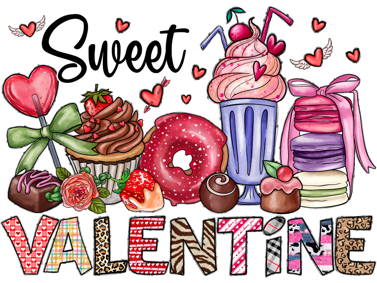 "Sweet Valentine" DTF TRANSFER