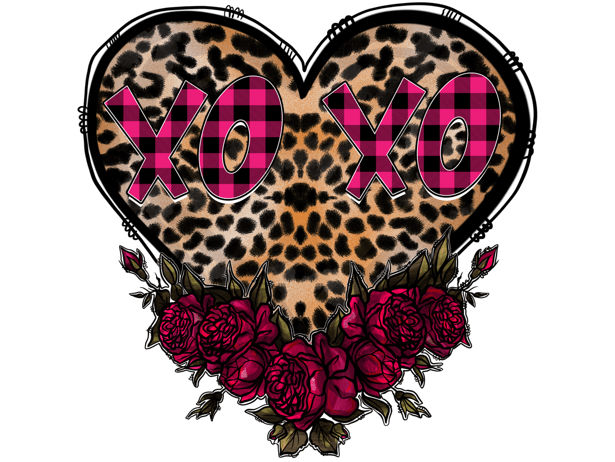 "XOXO Love Valentine" DTF TRANSFER