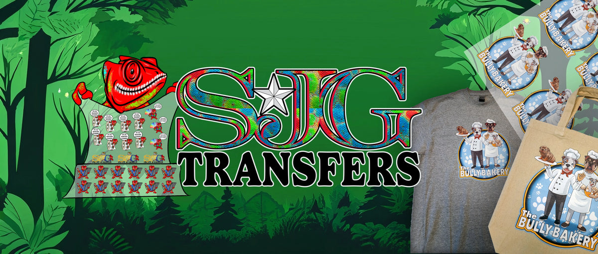 SJG Transfers | Unlock the Power to Print Anything with our DTF Transfers