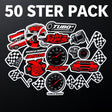 Car Enthusiast UV DTF Sticker Pack - 50 Permanent Stickers