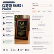 Custom Award / Plaque