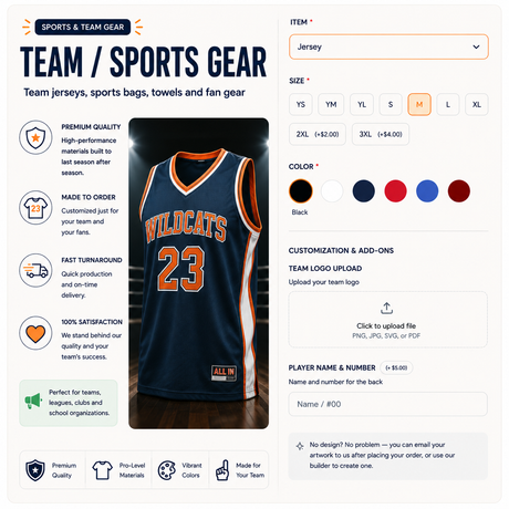 Team / Sports Gear