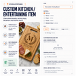 Custom Kitchen / Entertaining Item