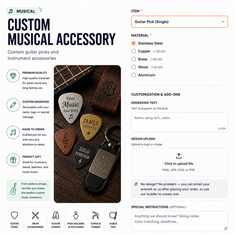 Custom Musical Accessory