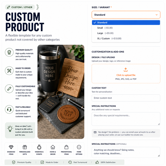 Custom Product