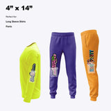 Custom DTF Transfer By Size