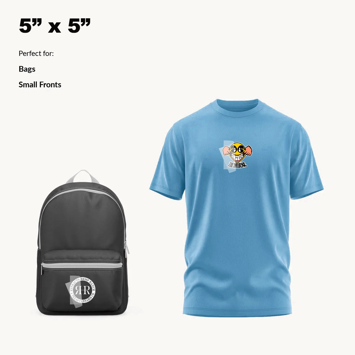 Custom DTF Transfer By Size